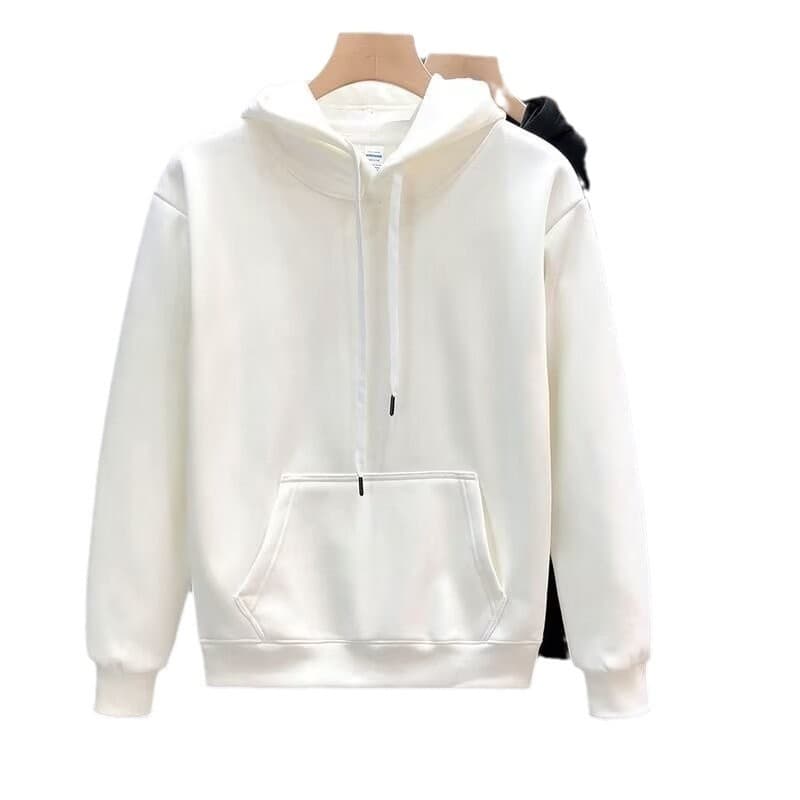 RetroEase Men’s Hooded Pullover Sweatshirt – Spring & Autumn